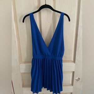 Superdown Blue Mini Dress